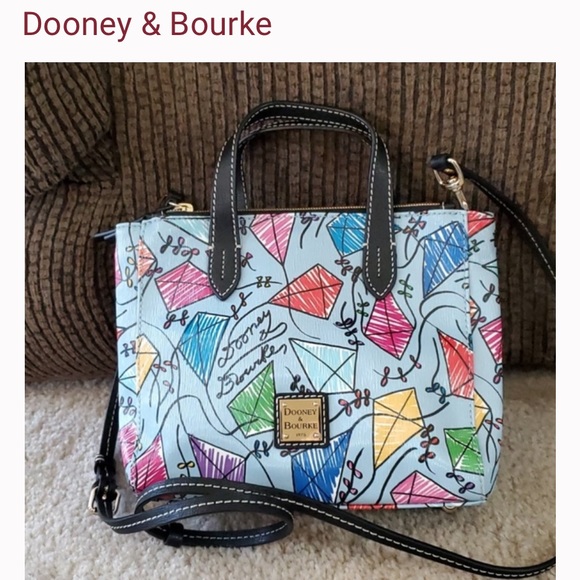 Dooney and Bourke Mini Crossbody Tote(kites) - Picture 1 of 2